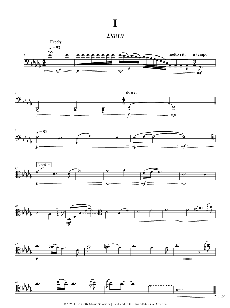 Synthesis - Bassoon and Electronics