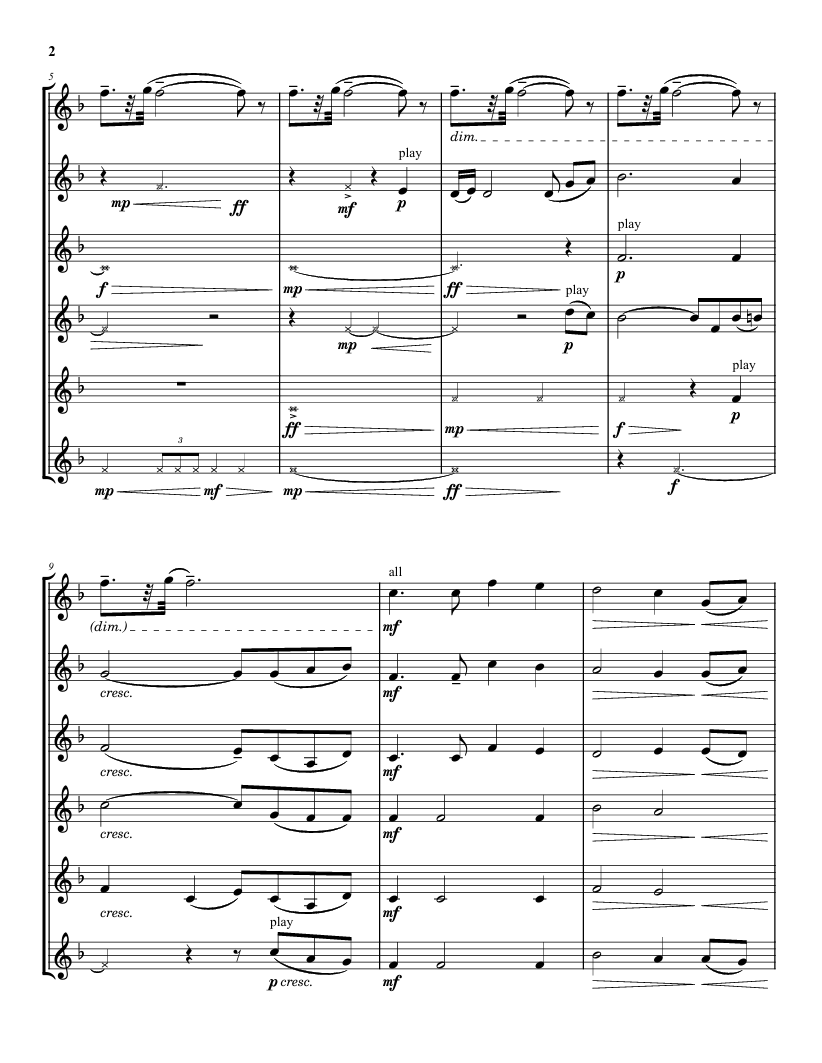 Hymn for the Damned - Clarinet Choir